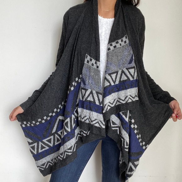 Pixley Sweaters Left Nwt Pixley Aztec Open Front Sweater Poshmark